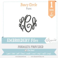 Fancy Circle 2 inch