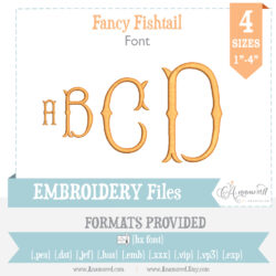 Fancy Fishtail 4 sizes