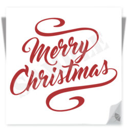 Merry Christmas Vector Graphic