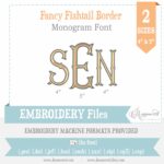 fancy-fishtail-border-font-2sizes