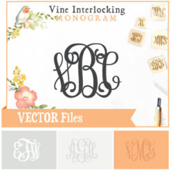 Interlocking Monogram/ Vector