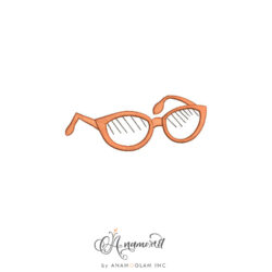 Sunglasses Applique Digital Proof