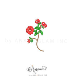 Flowers Embroidery Design Pattern