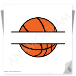 Basketball Name Frame Graphic