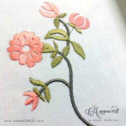 Flowers Embroidery Design Pattern