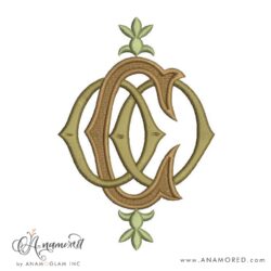 OCO monogram digital proof