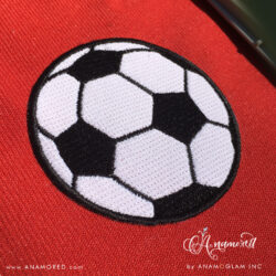 sewout soccer ball applique