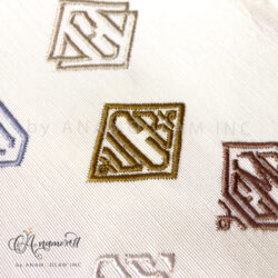 1 inch diamond embroidery font