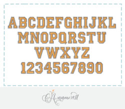 26 letters and ten numbers