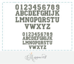 26 letters 10 numbers