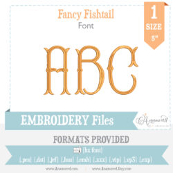 Fancy Fishtail 5inch