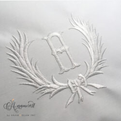 Wreath Straw with Bow Sewout