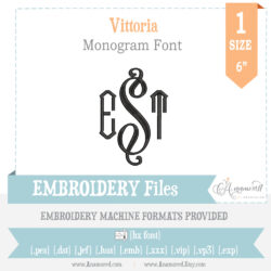6" Vittoria Monogram