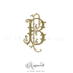 B and P Digital Proof Embroidery Design