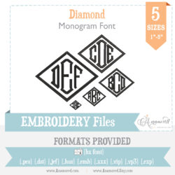 Diamond 5 sizes 1-5