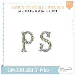 Fancy Fishtail Border 1 inch