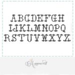 Trieste-embroidery-font