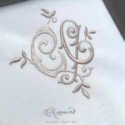 CC Embroidery Monogram Design