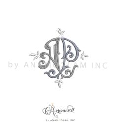 AP Embroidery Monogram Design