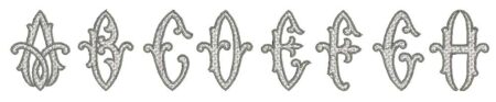 Firenze Lace Monogram Font Firenze Lace Font