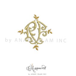 rf embroidery monogram