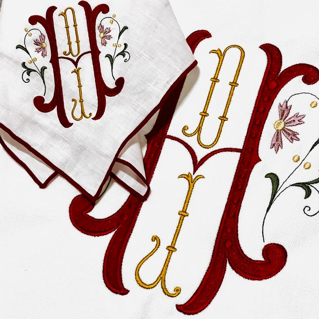 3 letter custom monogram