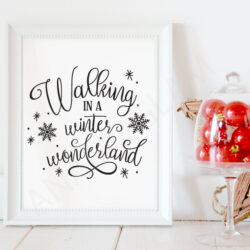 Walking in a Winter Wonderland Graphic