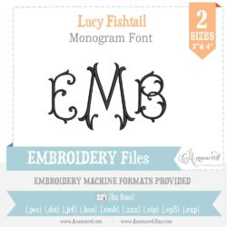 Lucy Fishtail 3 and 4 inch