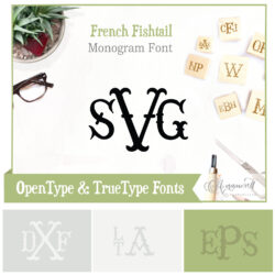 French Fishtail Truetypefont
