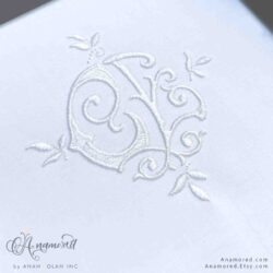 CE Monza Monogram Embroidery