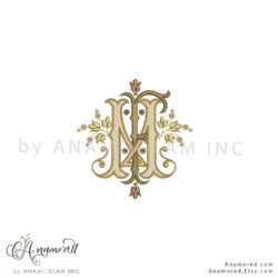 FM interlocking monogram, digital proof
