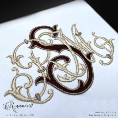 Custom Embroidery Monograms / Initials