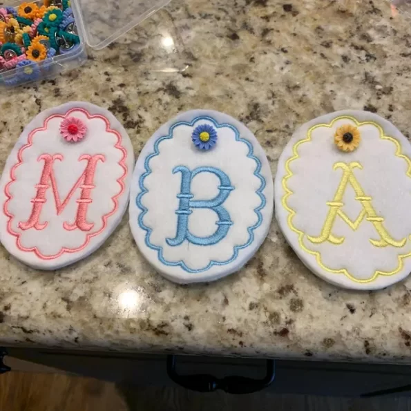 French Fishtail Embroidery Font Review